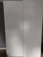 Ikea Pax kast wit met schuifdeuren 150cm breed, 100 tot 150 cm, Met hangruimte, 50 tot 75 cm, Zo goed als nieuw