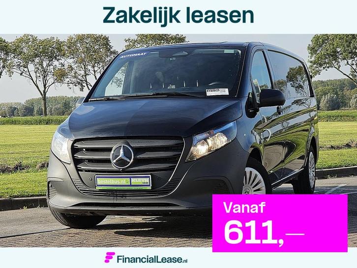 MERCEDES-BENZ VITO 114 l3 xl mbux automaat!, Auto's, Bestelauto's, Bedrijf, Lease, Financial lease, ABS, Airconditioning, Centrale vergrendeling
