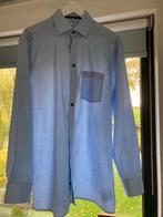Marvelis herenhemd blauw, maat 41/16, nieuw, Kleding | Heren, Overhemden, Ophalen of Verzenden, Nieuw, Blauw, Halswijdte 41/42 (L)