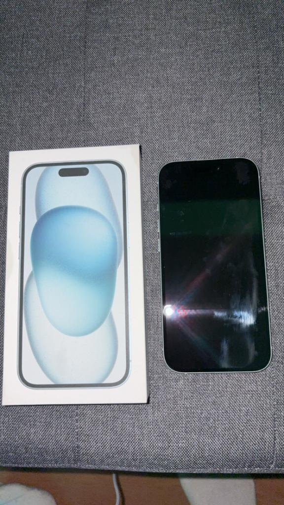 Verkoop iPhone 15, Telecommunicatie, Mobiele telefoons | Apple iPhone, Zo goed als nieuw, 128 GB, Zonder abonnement, iPhone 15
