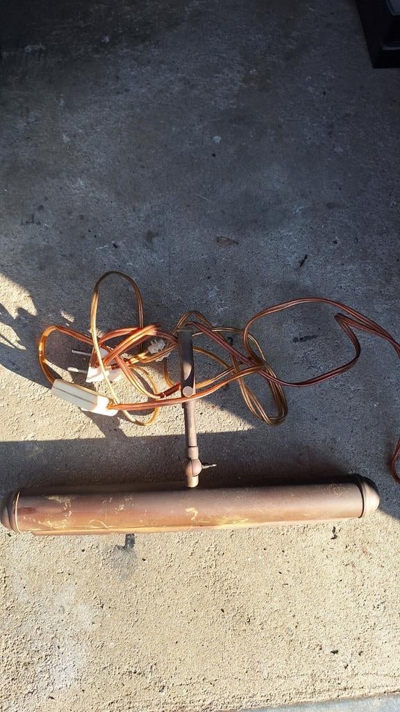 Oud schilderij lampje, Ophalen of Verzenden