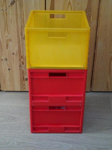 Set van drie opbergbakken vinyl Märd Ikea Memphis stijl beschikbaar voor biedingen