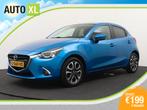 Mazda 2 1.5 90 PK Skyactiv-G GT-M Head-Up Cruise Camera Stoe, Voorwielaandrijving, Stof, Blauw, Origineel Nederlands