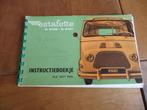 NL instructieboek Renault Estafette 12-1960, zeer mooi!, Auto diversen, Handleidingen en Instructieboekjes, Ophalen of Verzenden