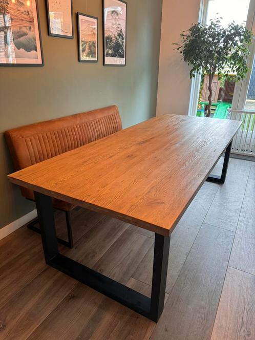 Verato eettafel 250 cm natural grey !!, Huis en Inrichting, Tafels | Eettafels, Zo goed als nieuw, 200 cm of meer, Vijf personen of meer