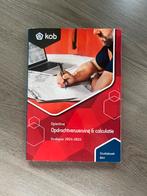 Opdrachtverwerving en calculatie, Boeken, Ophalen of Verzenden, Zo goed als nieuw