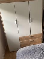 kleding kast, Huis en Inrichting, Ophalen, 100 tot 150 cm, Modern, grenen met creme, Grenenhout
