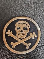 Baretembleem SF  Vietnam periode, Verzamelen, Ophalen of Verzenden, Landmacht, Nederland, Embleem of Badge