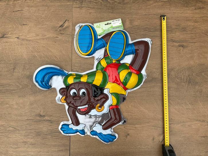 5 nieuwe zwarte piet Sinterklaas decoratie wanddecoratie 50, Diversen, Sinterklaas, Nieuw, Ophalen