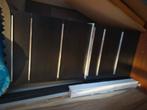 3x Ikea keuken ladeblok zwart houtnerf, Huis en Inrichting, Keuken | Keukenelementen, Ophalen, Gebruikt, Zwart, Minder dan 100 cm