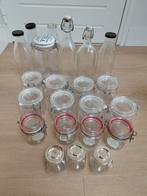 Weckpotten en flessen - diverse modellen, Ophalen, Gebruikt
