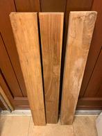 Teak Houten Planken, Doe-het-zelf en Verbouw, Hout en Planken, Ophalen, Gebruikt, 25 tot 50 mm, Plank