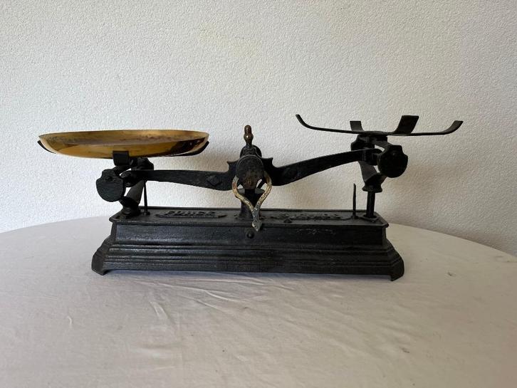 Oude Antieke Force Weegschaal Balans Balansweegschaal Weger, Antiek en Kunst, Antiek | Gereedschap en Instrumenten, Ophalen of Verzenden