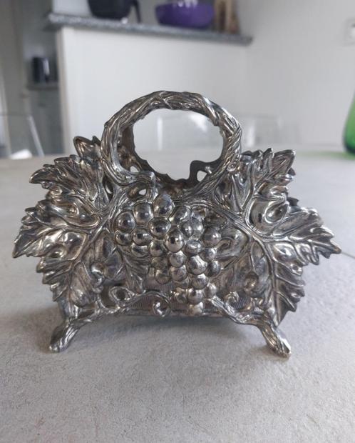 vintage servethouder, Antiek en Kunst, Antiek | Goud en Zilver, Zilver, Ophalen of Verzenden