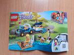 Lego friends Stephanie's buggy met aanhanger, Ophalen of Verzenden, Zo goed als nieuw, Complete set, Lego