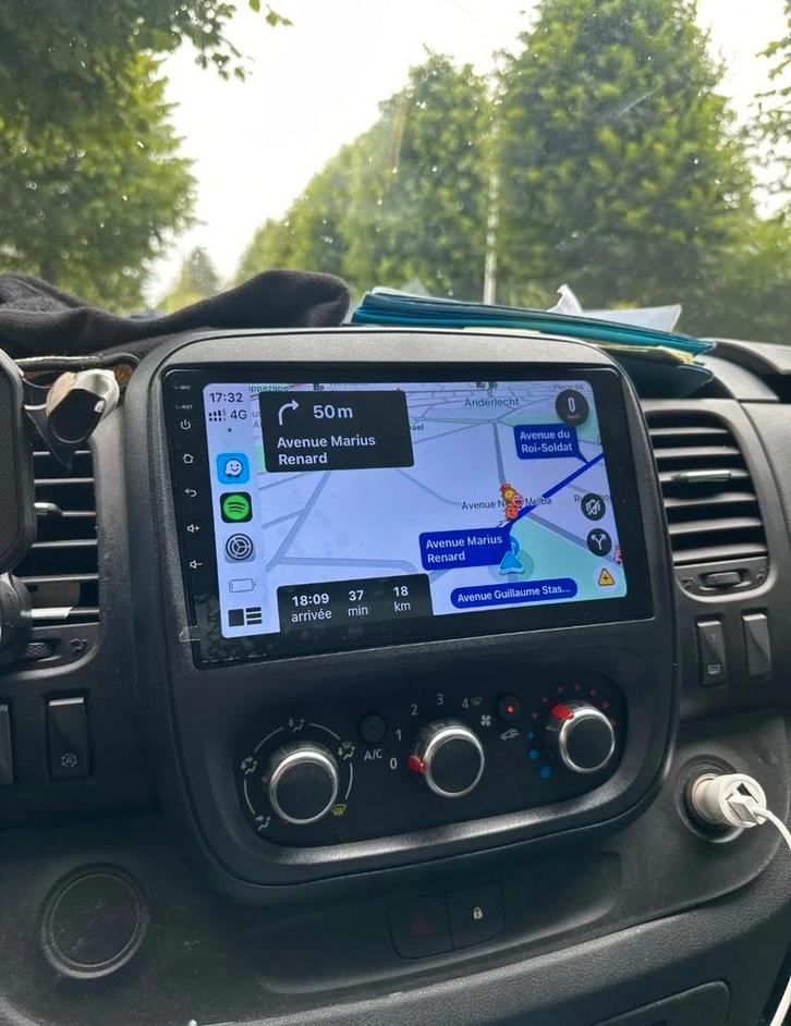 Autoradio | Renault Trafic | Opel Vivaro | 2014 - 2021, Auto diversen, Autoradio's, Zo goed als nieuw, Ophalen of Verzenden