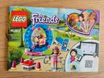 Lego Friends 41383 Olivia's hamsterspeelplaats, Ophalen, Zo goed als nieuw, Complete set, Lego