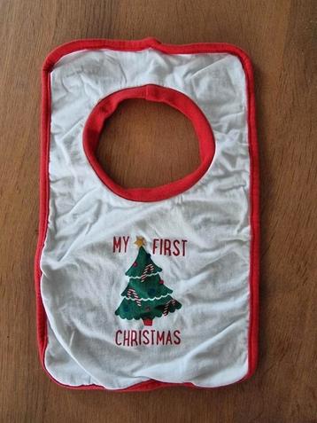 Slabber My first Christmas Zeeman one size NewBorn