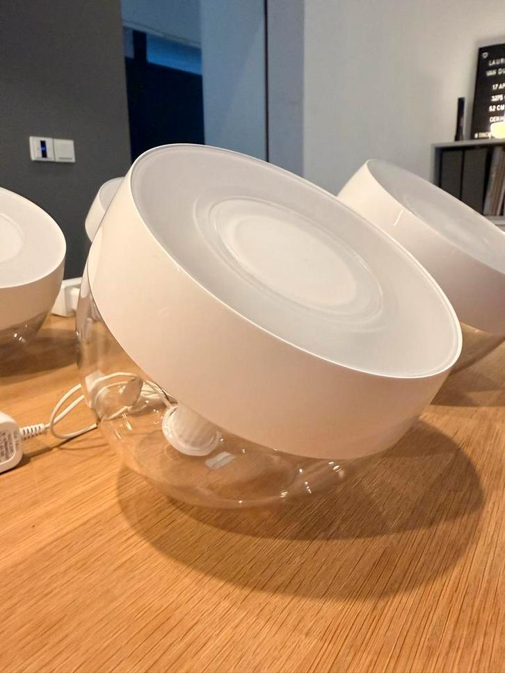 Philips Hue Iris - 2 stuks - Zo goed als nieuw!, Huis en Inrichting, Lampen | Vloerlampen, Zo goed als nieuw, Minder dan 100 cm