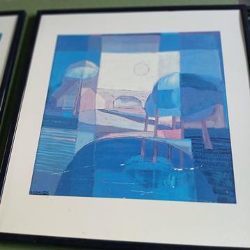 Div Schilderijen bekende werken van ton Schulte en meern  beschikbaar voor biedingen