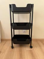 Plastic trolley 25x36x80cm, Ophalen of Verzenden, Zo goed als nieuw