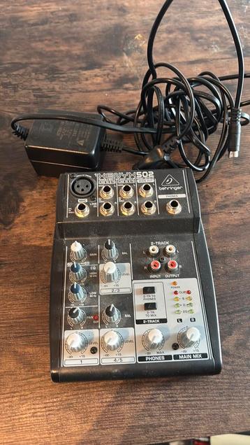 Behringer Xenyx502 Mengpaneeltje beschikbaar voor biedingen