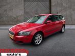 Volvo V50 2.4 Kinetic automaat nieuwe apk (bj 2005), 2435 cc, 5 cilinders, 141 pk, Rood