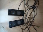 2 Logitech speakers, Computers en Software, Pc speakers, Ophalen of Verzenden, Zo goed als nieuw