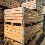 Grote houten kratten fruitkisten palletbox, Doe-het-zelf en Verbouw, Gebruikt, 100 cm of meer, 60 cm of meer, Ophalen of Verzenden