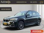 BMW X1 SDrive18i Centennial High Executive|AUT|NAVI|STOELVER, Auto's, Gebruikt, Zwart, 19 km/l, 3 cilinders