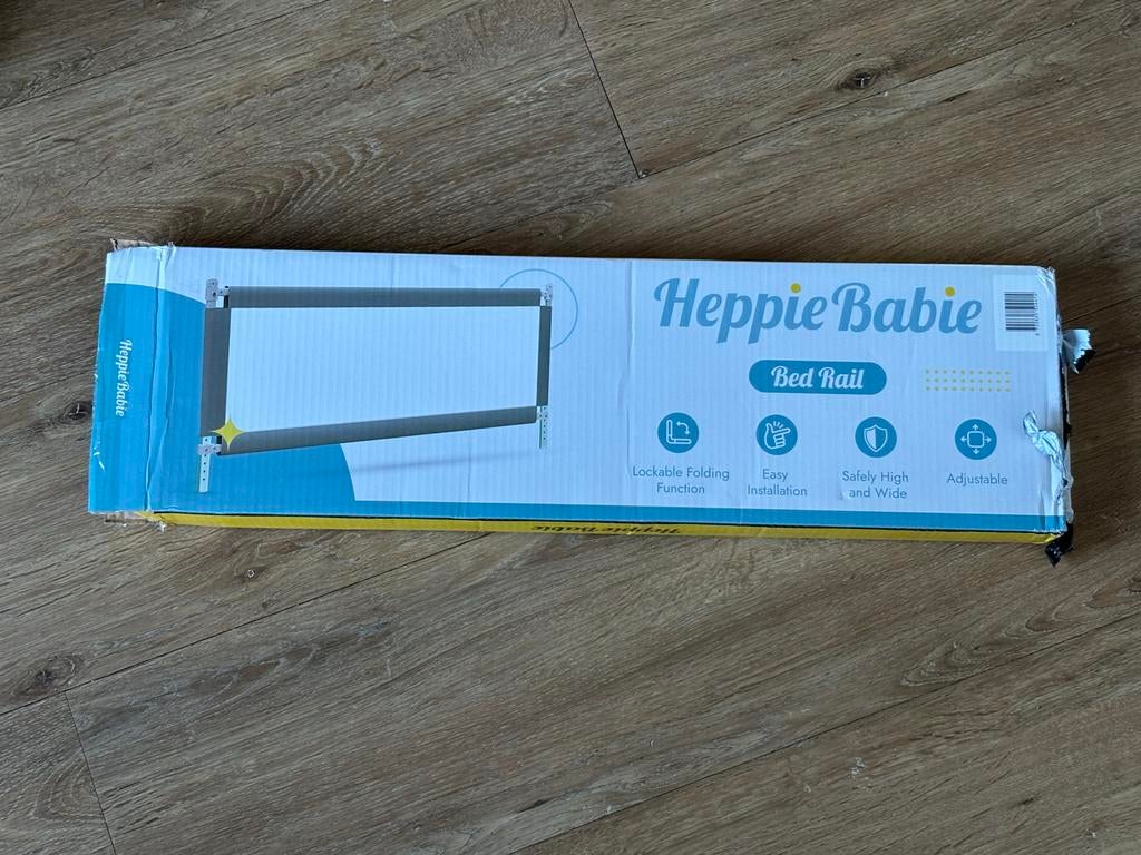 Heppiebabie Bedrail - Veiligheid voor je kind, Kinderen en Baby's, Traphekjes, Ophalen, Gebruikt, Overige typen, Metaal of IJzer