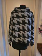 Stefanel Trui Bruin/Grijs - Maat L, Maat 38/40 (M), Zwart, Ophalen of Verzenden, Zo goed als nieuw