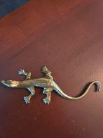 Mooie hagedis 13cm lang, Antiek en Kunst, Antiek | Koper en Brons, Ophalen of Verzenden