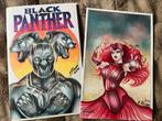 Black Panther/Scarlet Witch Marvel Comics cover art, Eén comic, Ophalen of Verzenden, Zo goed als nieuw, Amerika