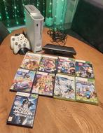 Xbox 360 met 9 games, 2 controllers en Kinect, Ophalen, Gebruikt, Met 2 controllers, Met games