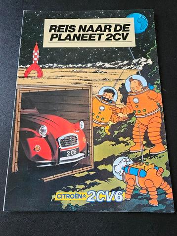 Brochure Citroën 2CV Kuifje model 1984 beschikbaar voor biedingen