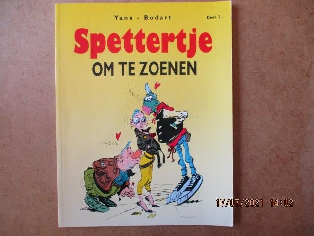 adv5144 spettertje, Eén stripboek, Ophalen, Gelezen