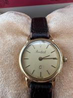 Vintage Bouchard Geneve Gouden Dameshorloge, Overige merken, Leer, Polshorloge, Ophalen of Verzenden