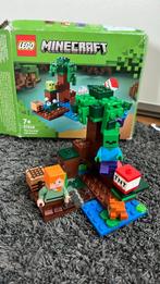 Lego Minecraft 21240 The Swamp Adventure, Kinderen en Baby's, Speelgoed | Duplo en Lego, Ophalen of Verzenden, Gebruikt, Complete set