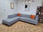 Hoekbank | Montel | Grijs, Ophalen of Verzenden, Stof
