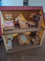Sylvanian Families Huis + Inrichting, Ophalen of Verzenden, Gebruikt, Poppenhuis