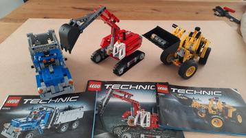 LEGO Technic 42023 Bouwplaats Team beschikbaar voor biedingen