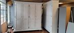 Vintage brocante garderobe slaapkamer kasten, kledingkasten, Ophalen, Zo goed als nieuw