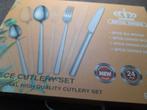 24 delig nieuw bestek set, Ophalen of Verzenden, Nieuw, Rvs of Chroom