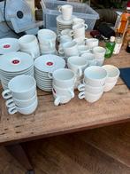 Partij Douwe Egberts kop en schotels gebruikt., Huis en Inrichting, Keuken | Servies, Ophalen of Verzenden, Gebruikt