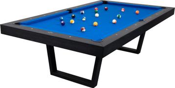 Buffalo Pooltafel Harlem 8ft Zwart + top Pooltafelland beschikbaar voor biedingen