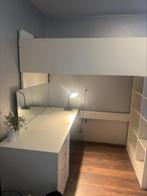 Ikea hoogslaper met kast en bureau type Smastad, Kinderen en Baby's, Ophalen, Gebruikt, Hoogslaper
