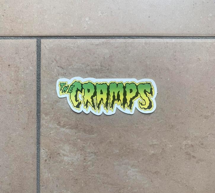 The Cramps sticker, Verzamelen, Stickers, Nieuw, Ophalen of Verzenden