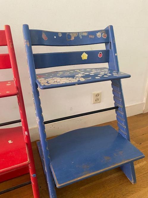 Stukje Tripp Trapp met extra onderdelen, Kinderen en Baby's, Kinderstoelen, Gebruikt, Meegroeistoel, Ophalen