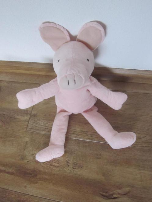 2018 Rights at Work Max Velthuijs Stichting biggetje handpop, Kinderen en Baby's, Speelgoed | Knuffels en Pluche, Nieuw, Overige typen